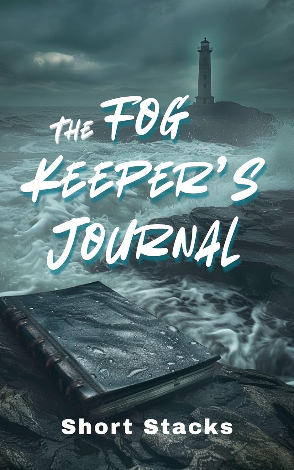 The Fog Keeper's Journal cover with a lighthouse and stormy sea